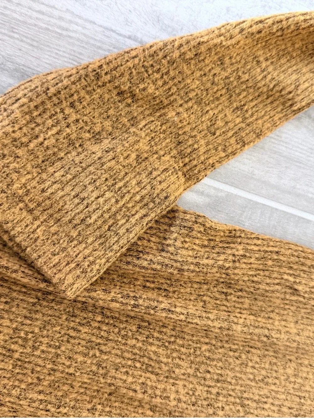Pinkblush Mustard Ribbed Knit Top - Picture 3 of 6